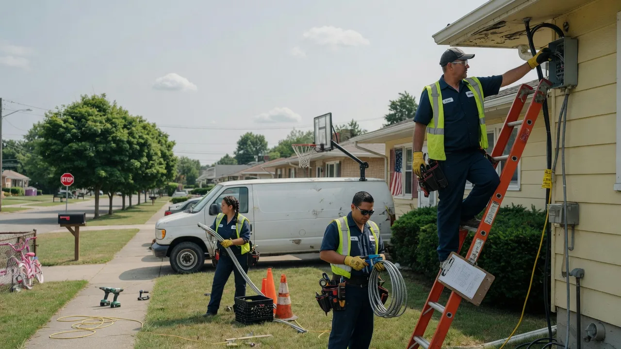 Licensed Electrician in New Athens, OH near me